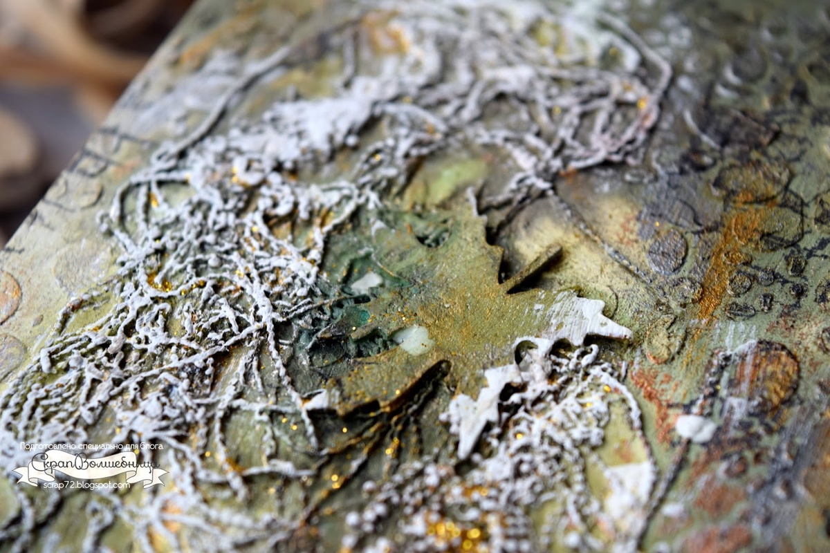    Творчество руками: картины из текстурной пасты и потали