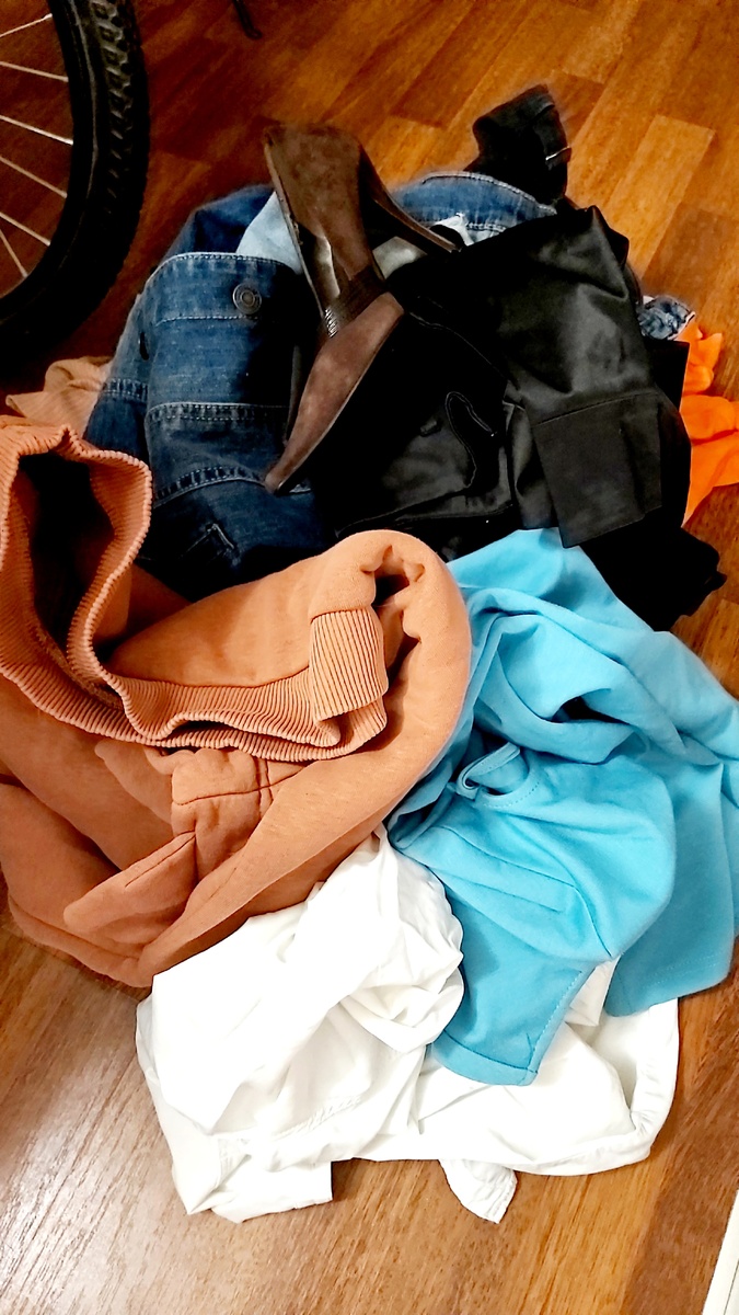 Гора расхламления у меня