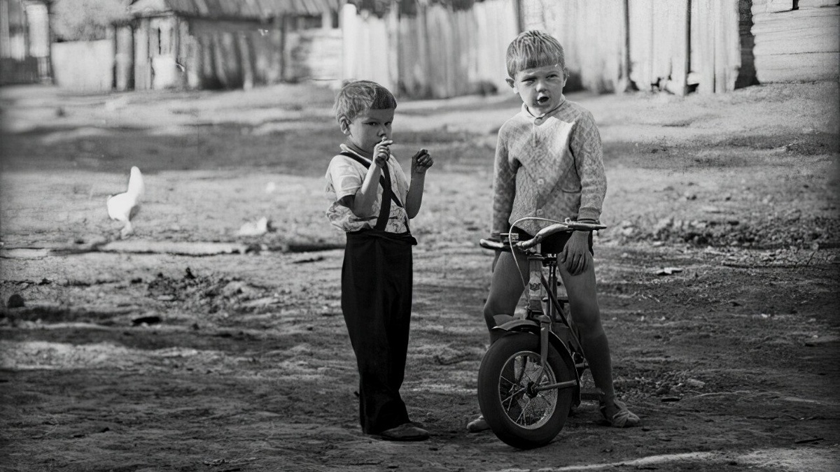 Деревенские мальчишки