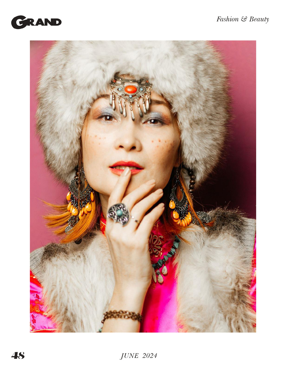 публикация в фэшн журнале GRAND Fashion / Лос-Анджелес, Калифорния 