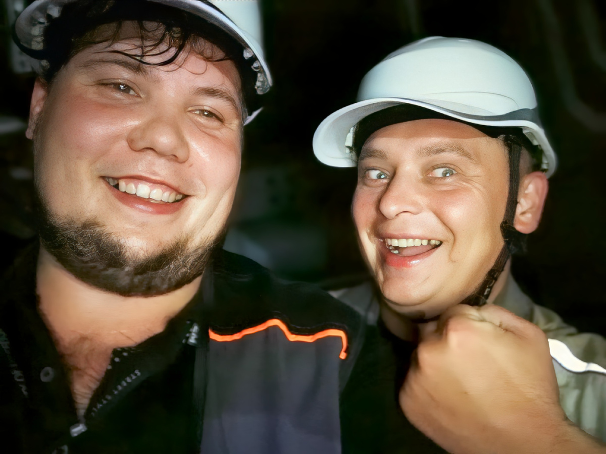 Я и Юра на продленке