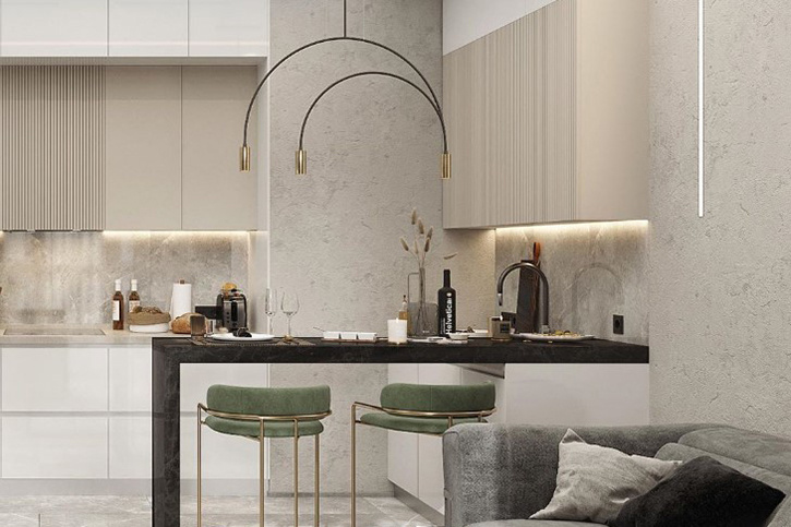 Кухня-гостиная с фактурной мебелью (фото: s1.stc.all.kpcdn.net)