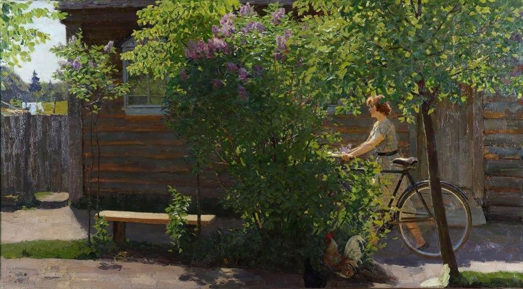 Юрий Кугач. «Весенний день». 1958