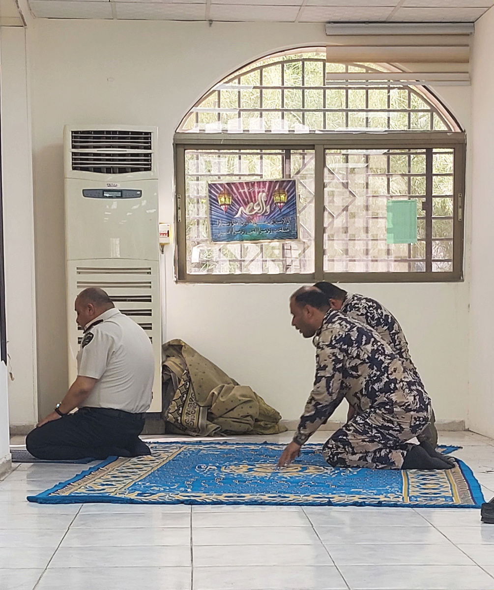 Намаз на таможне