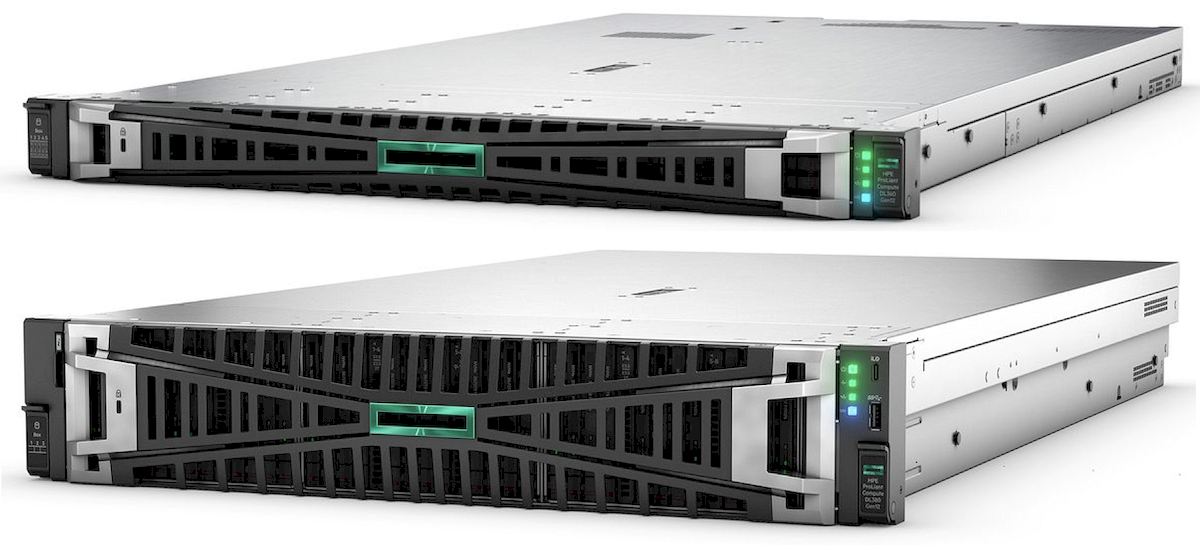 Серверы HPE ProLiant DL360, DL380 Gen12