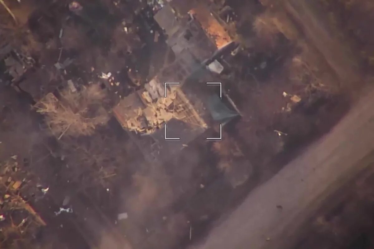    Удар по ВСУ.