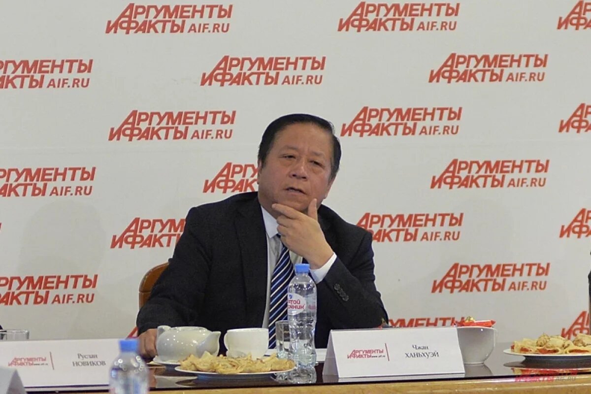    Посол КНР в РФ Чжан Ханьхуэй.