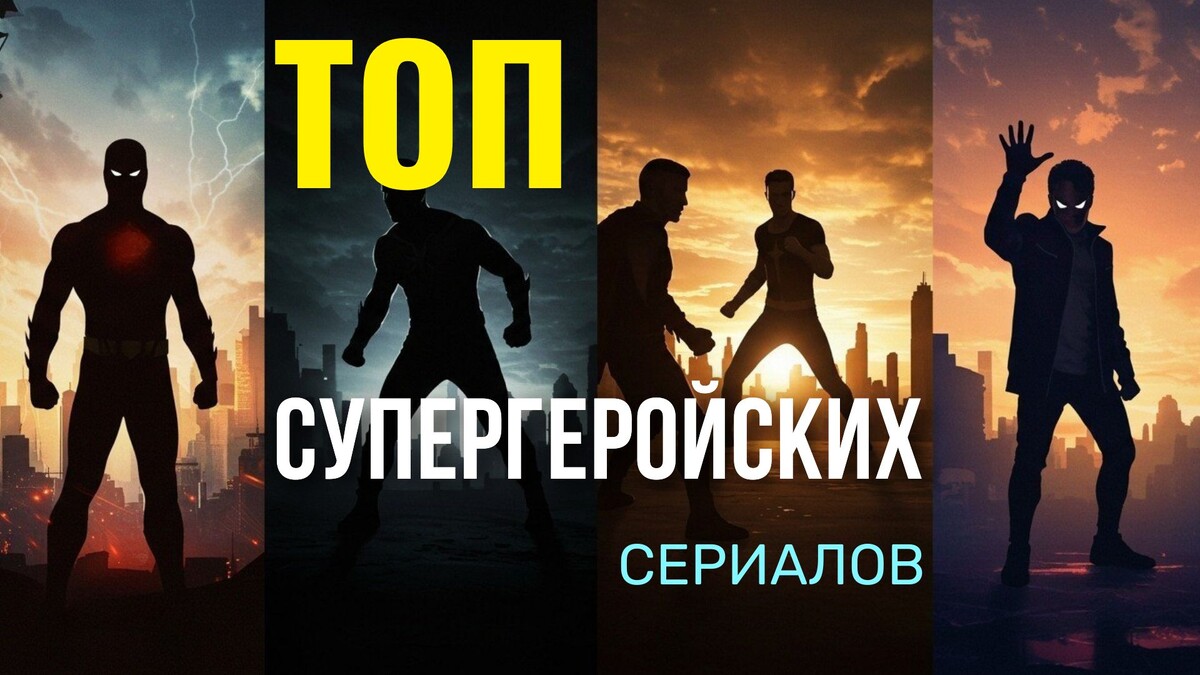 Топ сериалов о супергероях