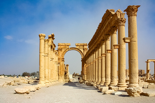 Триумфальная арка императора Септимия Севера в Пальмире