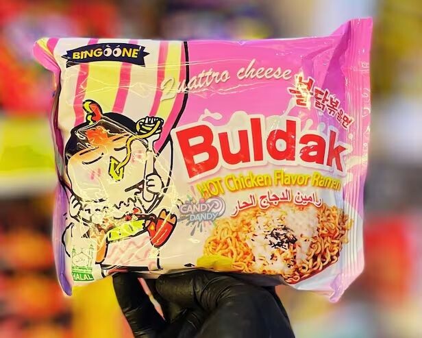    Контрафактный продукт Buldak Ramen, который продается в Египте