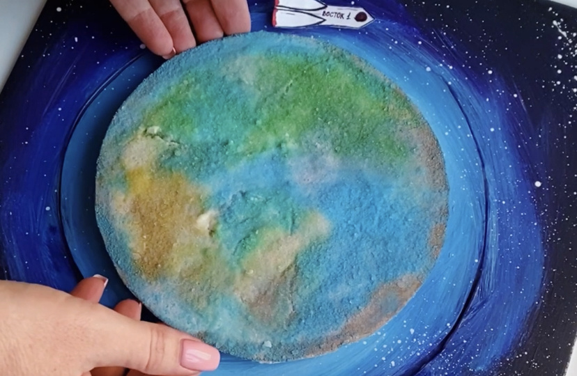 Космическая поделка в детский сад