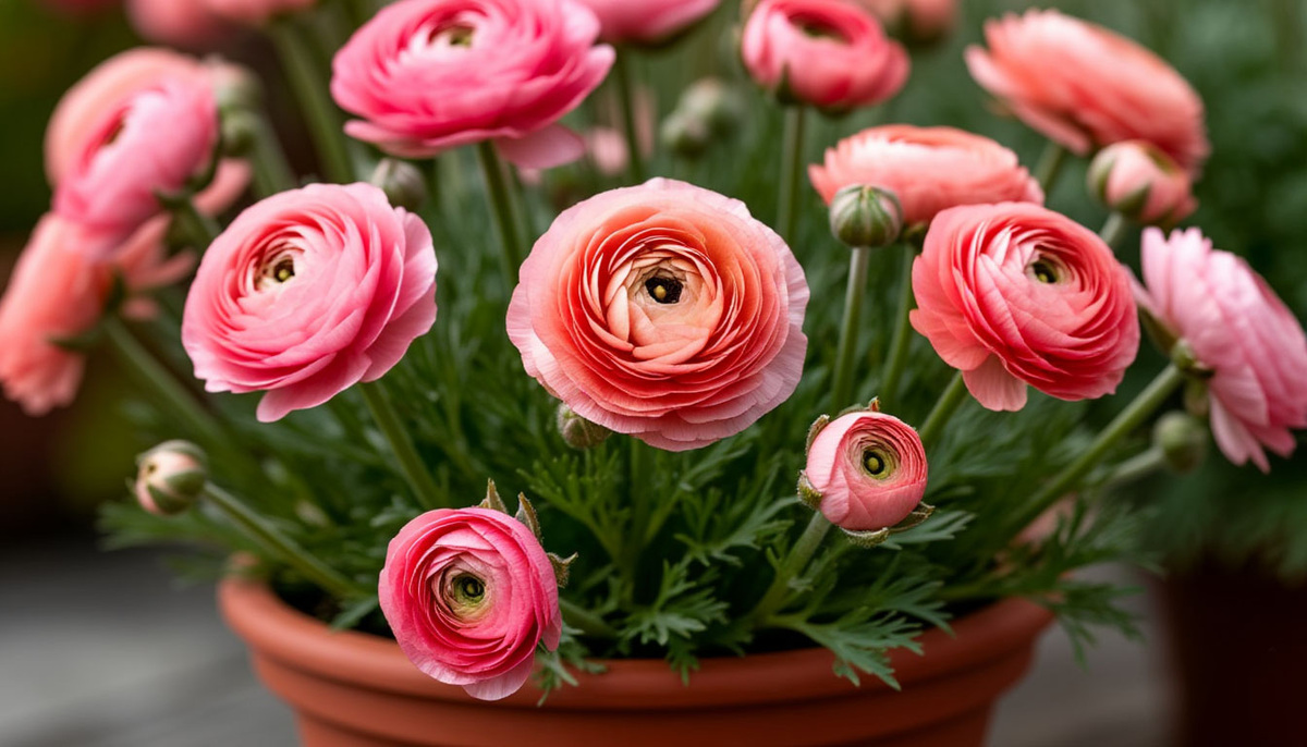 как сажать ранункулюс клубнями