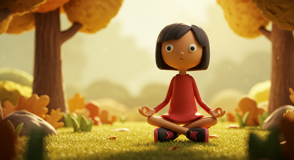 Медитация помогает успокоить ум и сосредоточиться на настоящем моменте