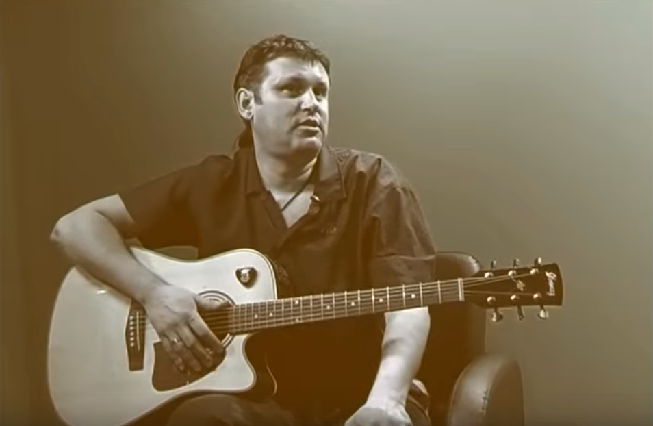 Дима "Лукич" Кузьмин. Кадр из фильма "Тайна белого пятна" . Фрагмент из передачи "Грани", 2007 год