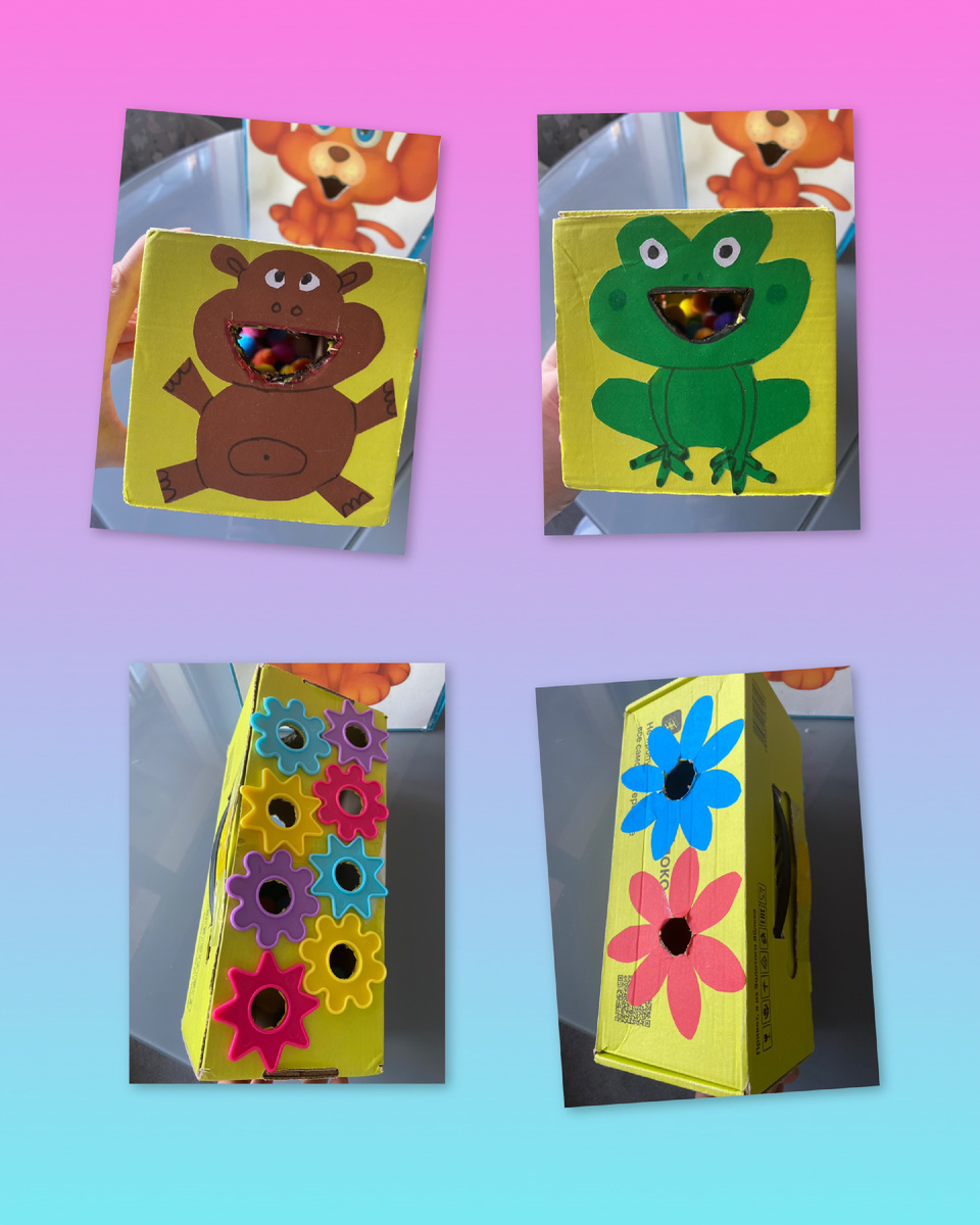 Ой, мамочки 🤦🏻‍♀️ Какие же страшненькие у меня получились питомцы🤣🤣🤣 избавимся от этой коробки к тому времени, как Веруня это поймет😉