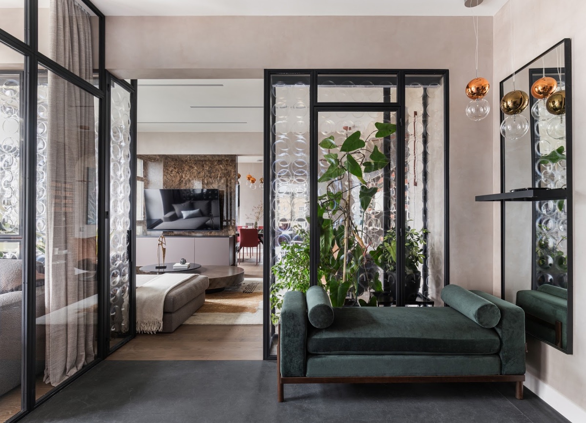 Фотография интерьера дизайн-студии Полины Агафоновой