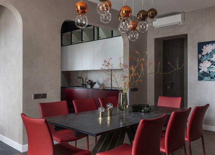 Фотография интерьера дизайн-студии Полины Агафоновой