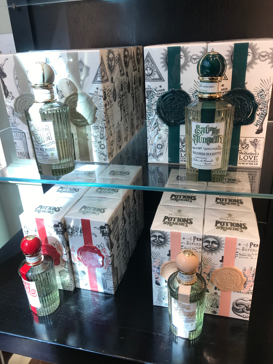 Одни из ароматов Penhaligon's. Фотография из личного архива. 