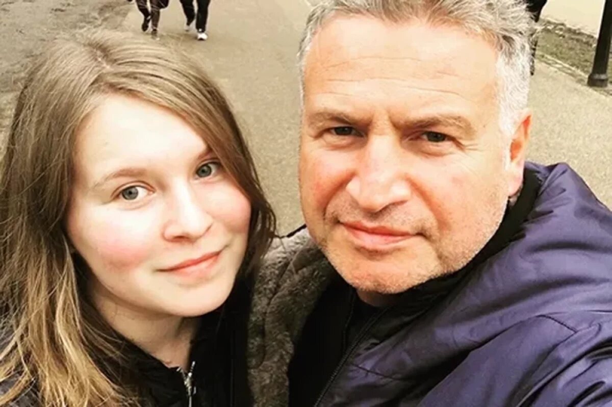    Леонид Агутин с дочерью Полиной Воробьевой.