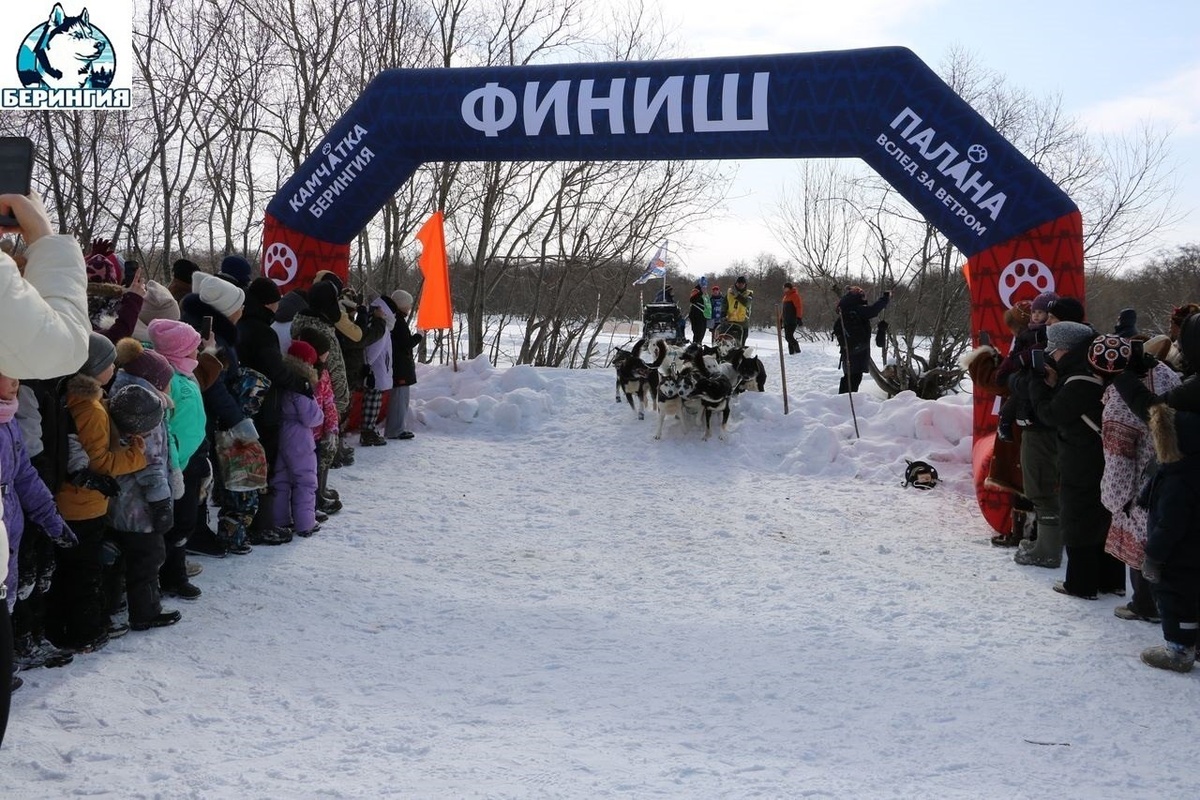 Участников гонки «Берингия-2025» встречает Палана / t.me/palana_news
