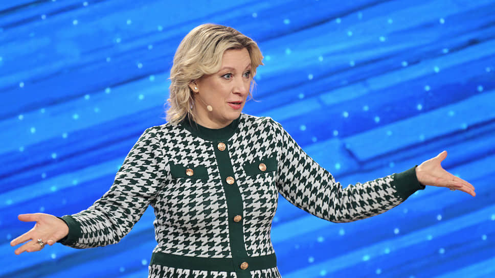 Официальный представитель МИД РФ Мария Захарова.📷Фото: Глеб Щелкунов / Коммерсантъ