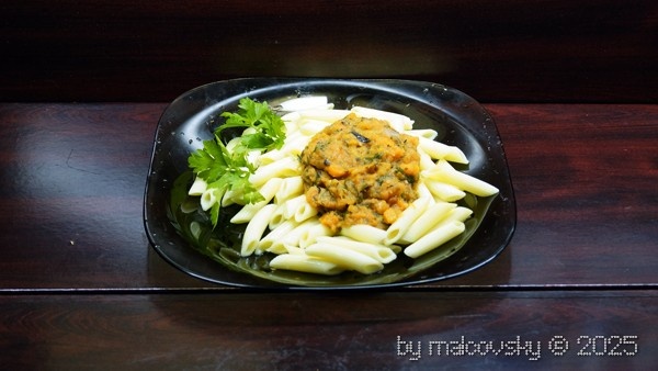 Пуммарола с макаронами