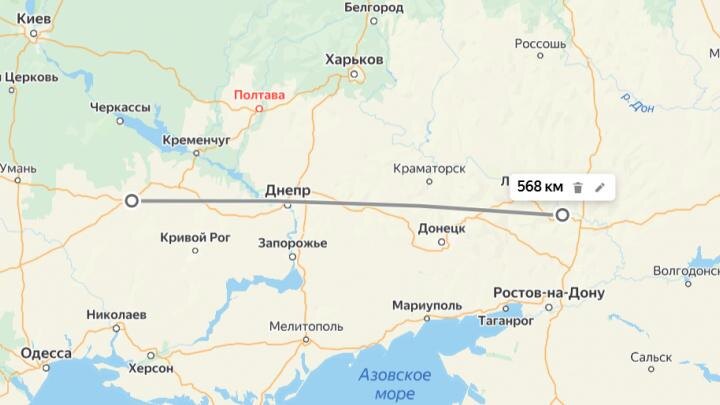 Скрин Гугл-карты.