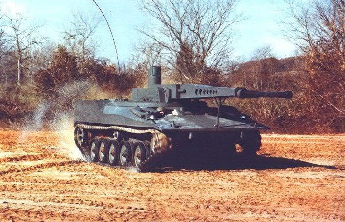 Экспериментальный лёгкий танк AAI RDF/LT./ Фото: topwar.ru