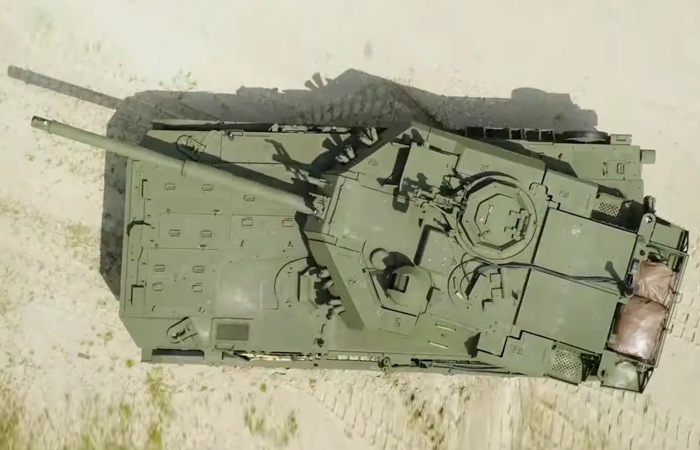 Вид на танк сверху./ Фото: twz.com