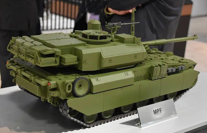 Макет машины MPF./ Фото: armyrecognition.com