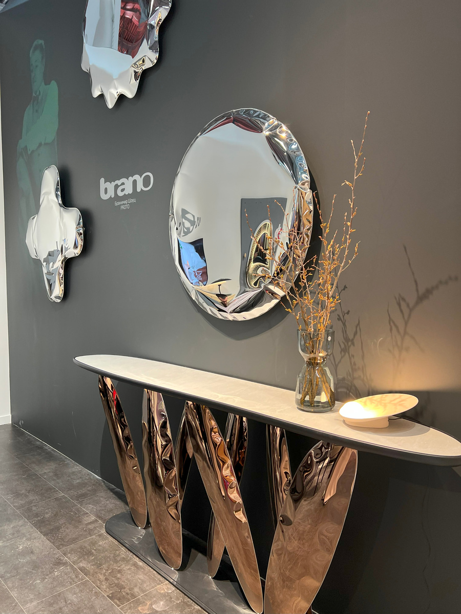 Коллекция Brano: консоль, отражение 1, отражение крест 800, отражение 12 лучей 800