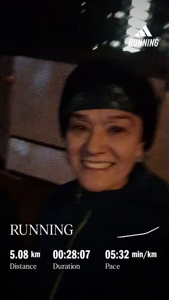 Мое лучшее время за всю историю наблюдений. Через неск месяцев мне 57. 