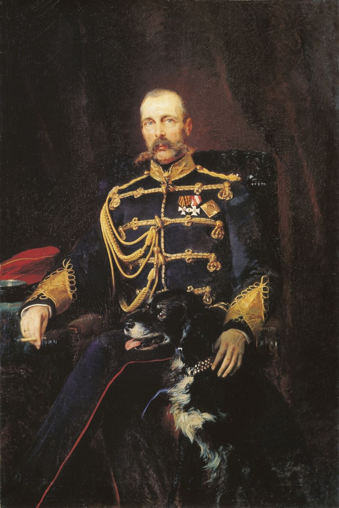 К. Маковский. Портрет Александра II. 1881