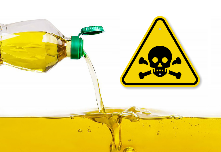 подсолнечное масло выделяет токсичные вещества