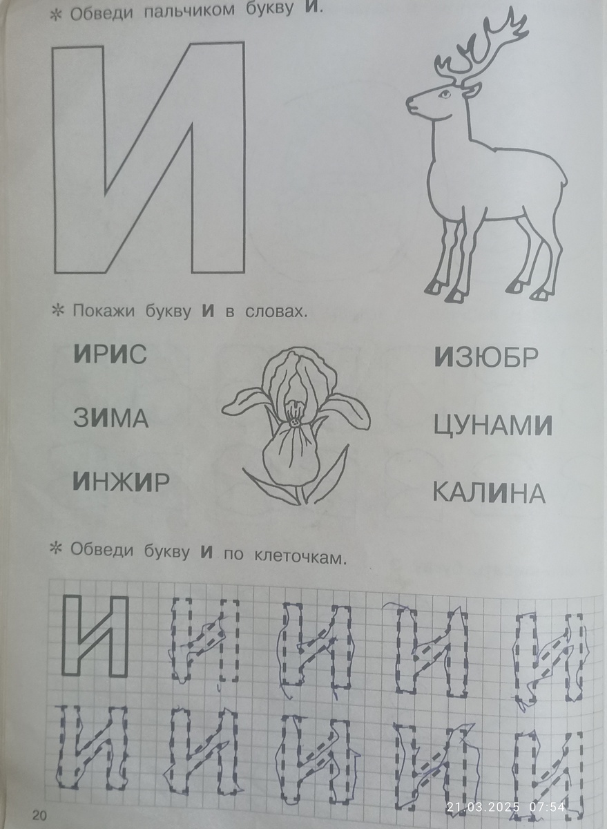 Мне это пособие приглянулось, большими прописями. 