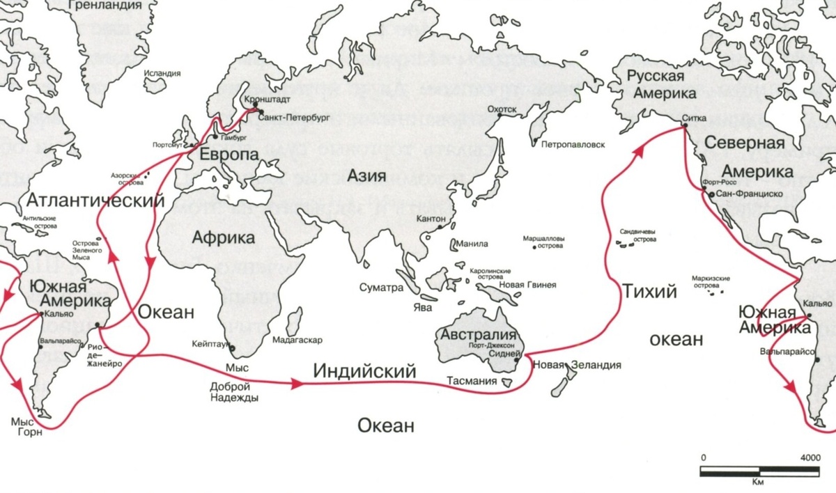 Плавание М. П. Лазарева на фрегате «Суворов» в 1813—1815 годах
