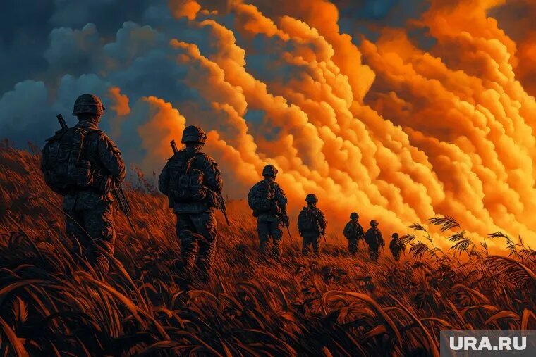 ВСУ попытались прорвать оборону между Демидовкой и Прилесьем. Фото: ИИ © URA.RU