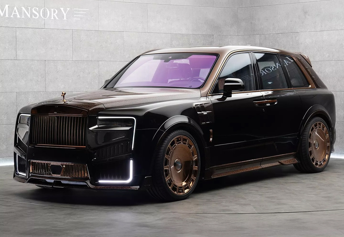 Тюнингованный немецким ателье Mansory Rolls-Royce Cullinan. Фото: Mansory

