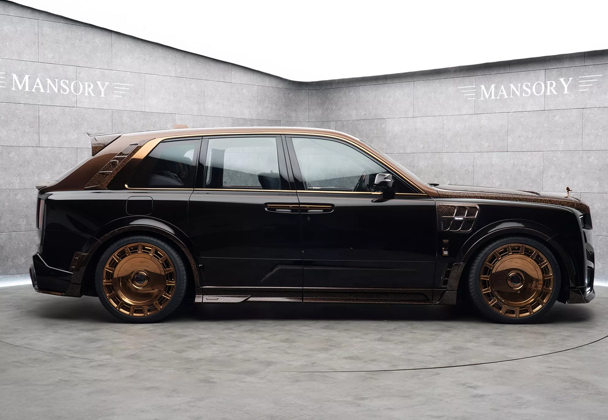 Тюнингованный немецким ателье Mansory Rolls-Royce Cullinan. Фото: Mansory