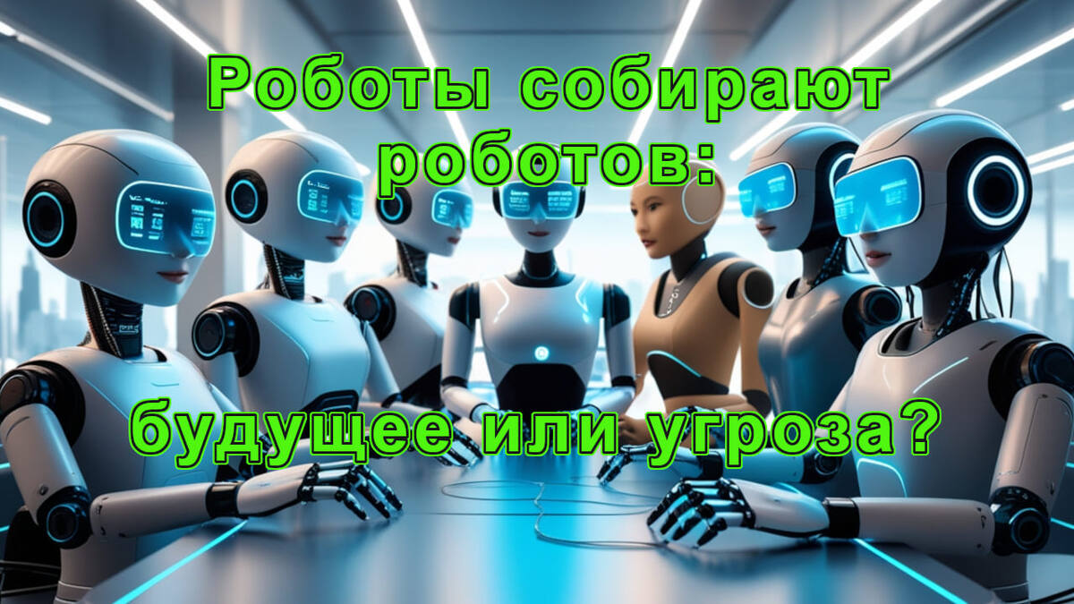 Представьте мир, где роботы не просто выполняют задачи, но и создают себе подобных. Звучит как сюжет научной фантастики, верно?  AI+