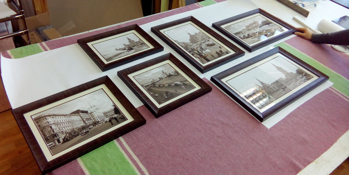 Фотографии из архива арт бюро "Эмбери". Ретро фотографии с видами Москвы