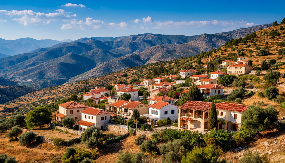 Деревня в горах