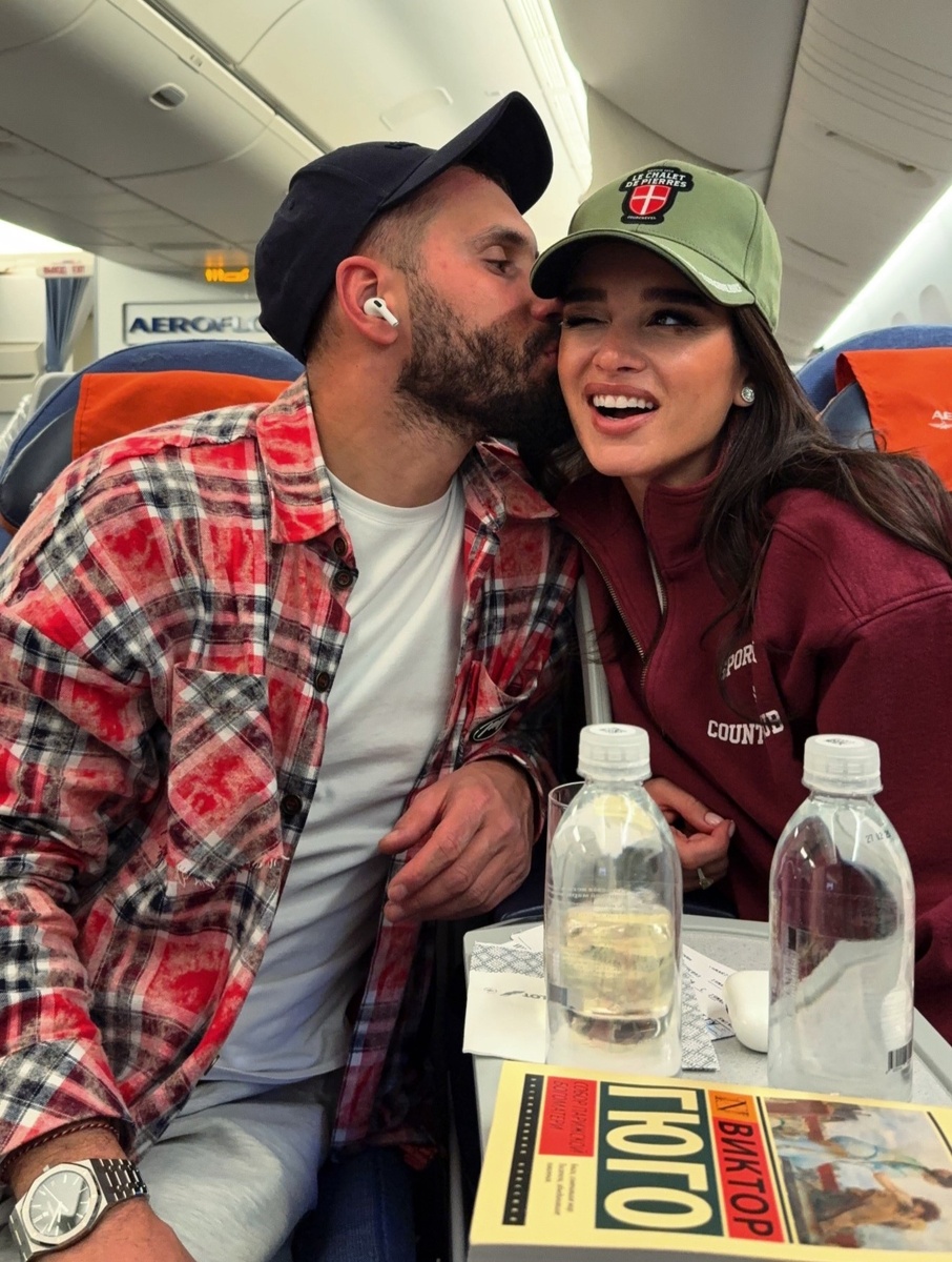 Ксения Бородина и Николай Сердюков. Фото: соцсети/@borodylia