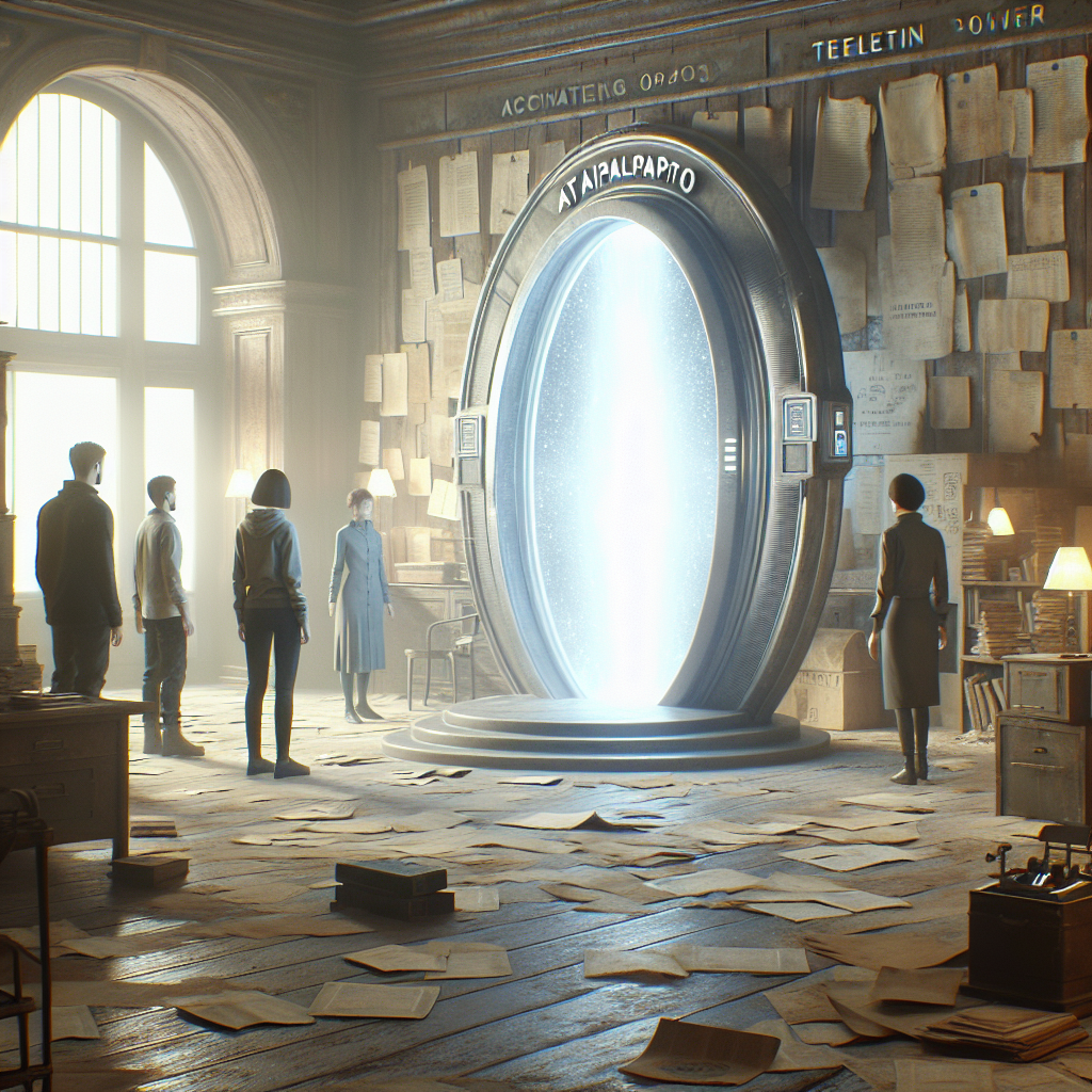 Тёмный туннель с кирпичными стенами, слабый свет фонаря освещает путь. В центре кадра — старая карта, разложенная на каменном выступе.| Картинка - ИИ-арт © Надежда Иванова