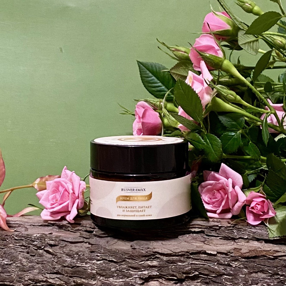 Крем для лица с экстрактом розы и жасмина олт rusveramax
