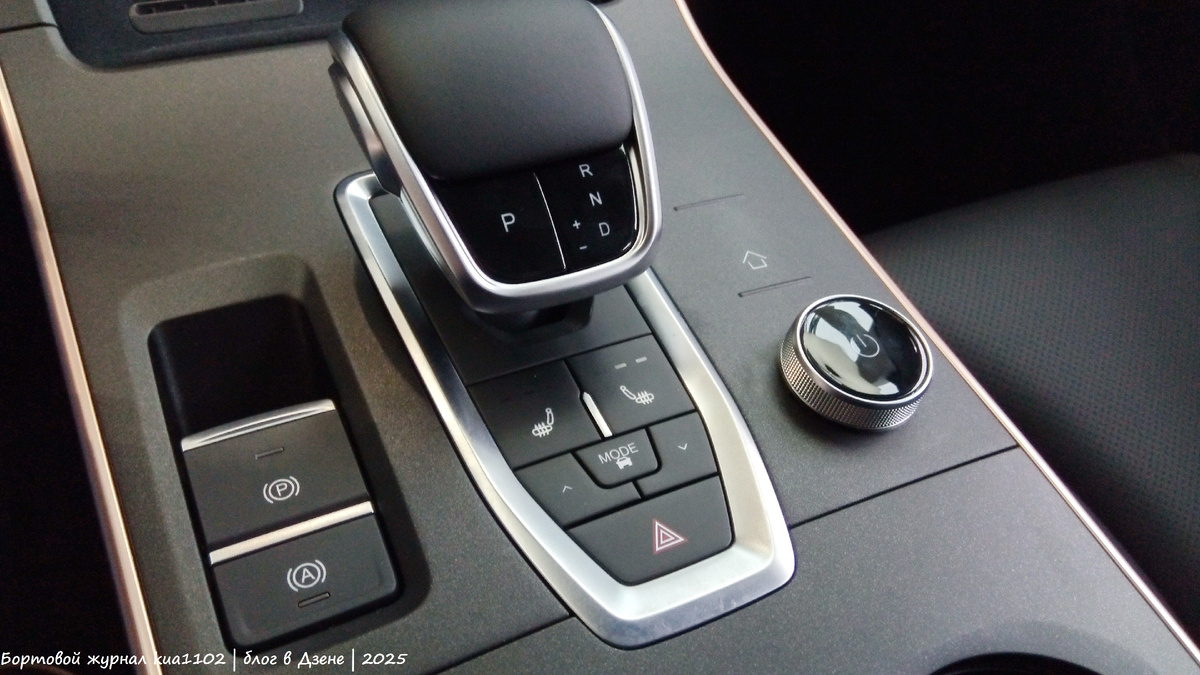 Вот так выглядит интерьер автомобиля с вариаторной коробкой передач. Автор фотографии kua1102