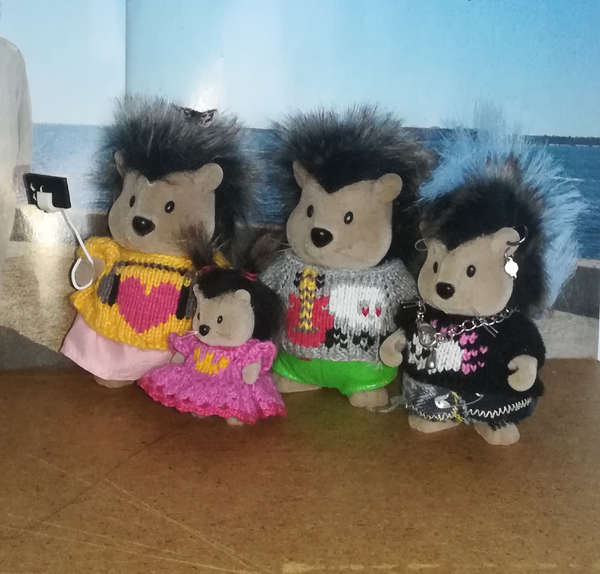 Все члены семьи дикобразов неординарные, творческие личности.