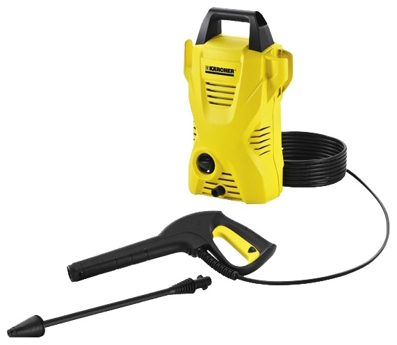 Минимойка Karcher K 2.100 EU - это ещё один маленький и простенький керхер с типичным для этой марки дизайном без особых изысков