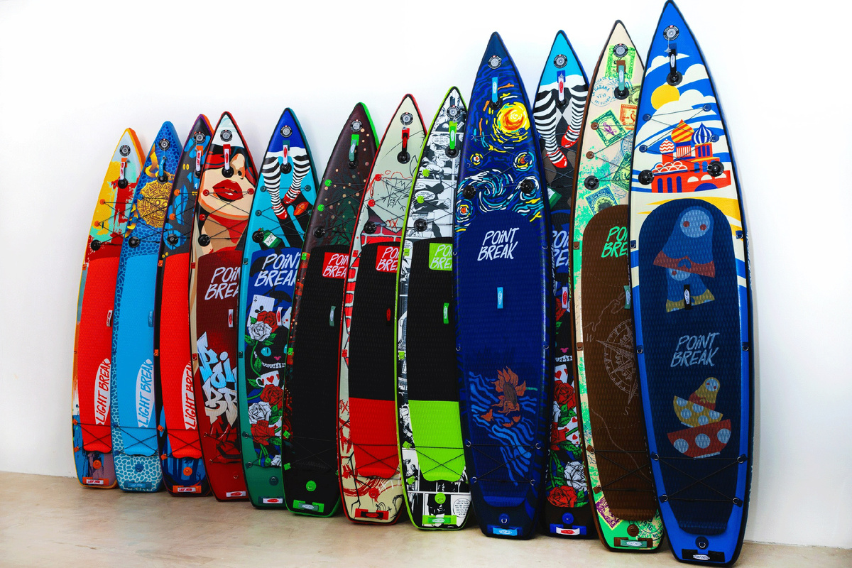 Коллекция SUP-бордов POINT BREAK 2025