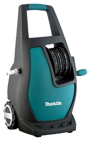 Дизайн минимойки Makita HW111, как по мне, необычный, но прикольный и функциональный